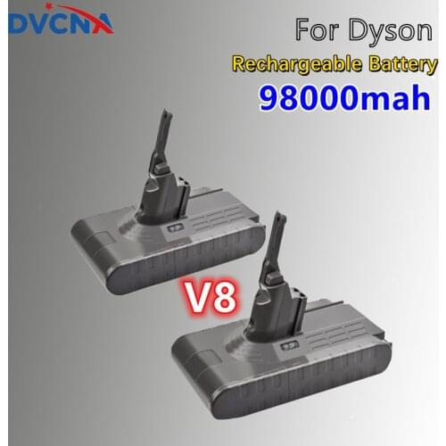 Dyson V8 21.6V 98000mAh Replacement Battery for Dyson V8 Absolute Cord-Free Vacuum Handheld Vacuum Cleaner Dyson V8 Battery
