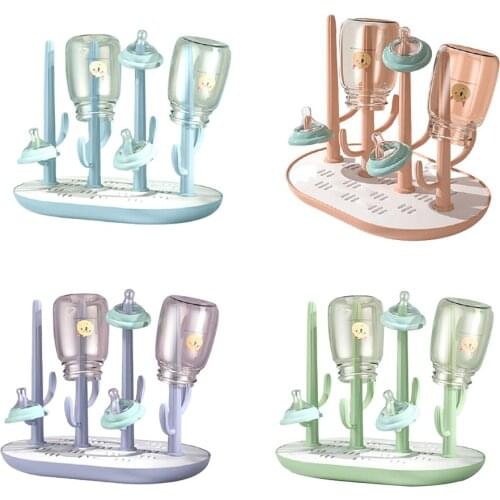 Bottle Rack Drying Stand Baby Bottle Drain Rack Infant Jar Washing Drying Machine Drain Storage Milk Flask Clip Pacifier Storage
