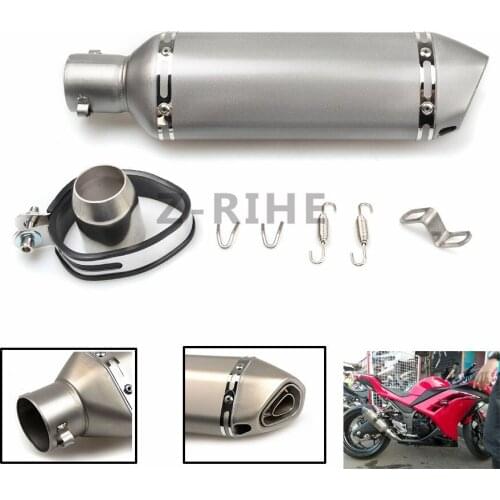 For Universal 36-51mm z800 z900 exhaust Motorcycle escape Modified Scooter Exhaust Muffle for yamaha suzuki kawasaki bmw yam