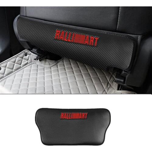 1pcs Car Seat Back Anti-Kick Cushion Pad Rear Seat Passenger Anti-Dirty Kick Pad for Mitsubishi RalliArt asx accessories