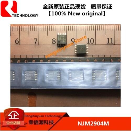 10 pcs/lot NJM2904M 2904 SOP-8 NJM2904M(TE1) NJM2904M-TE1 SINGLE-SUPPLY DUAL OPERATIONAL AMPLIFIER 100% New original