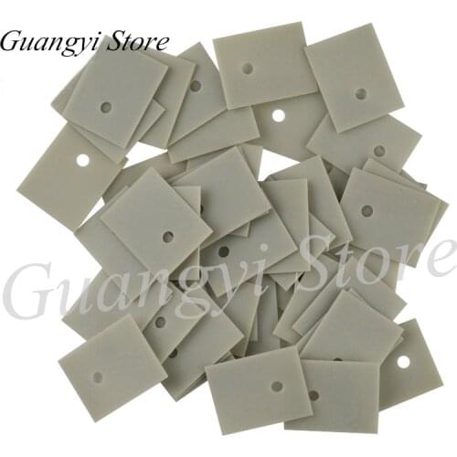 20pcs Aluminum Nitride TO247 Transistors 22x17x0.6mm with Hole