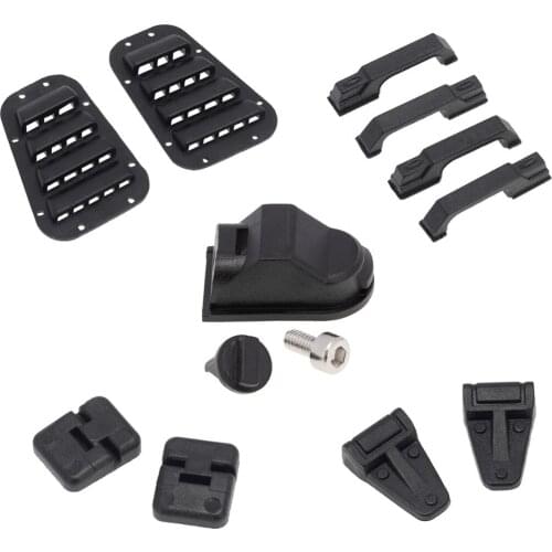 RC Car Accessories Decoration Car Shell Door Hinge Handle Air Grille Fuel Tank Cap for 1:10 RC Crawler