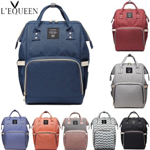 Brand Designer Fashion Mummy Maternity Nappy Bag Large Capacity Baby Diaper Bag Travel Backpack Nursing Bag For Baby Care