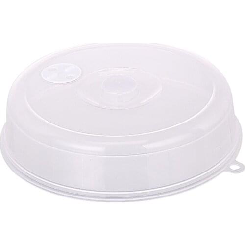Microwave Plate Cover Lid with Steam Vents Fresh-keeping Bowl Cover Stackable Microwave Splatter Cover Sealing Disk Cover