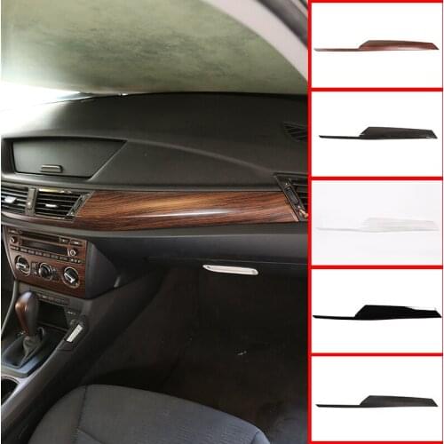 For BMW X1 E84 2011 2012 2013 2014 2015 5 Color ABS Center Console Decoration Panel Trim Interior Accessories Left Hand Drive