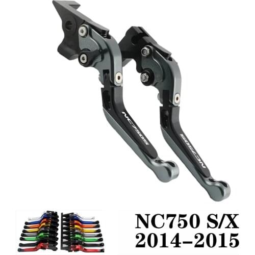 For HONDA NC 750 S/X NC750S NC750X 2014 2015 14 15 CNC Motorcycle Adjustable Brake Clutch Lever Levers Folding