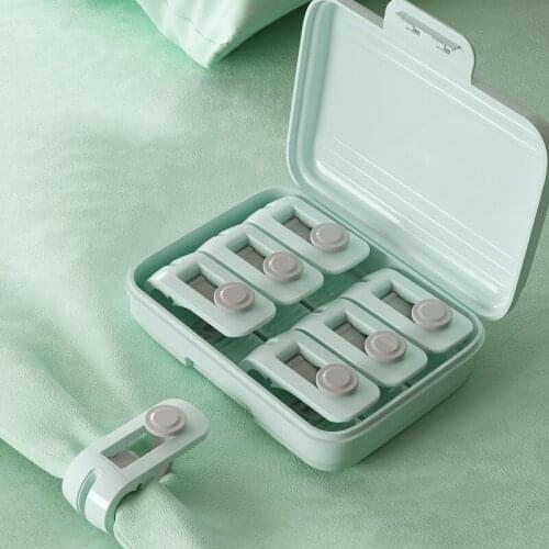 6 Pcs Non-slip Quilt Blanket Clip Duvet Quilt Clips Plastic Blankets Fastener Clip Cover Duvet Sheet Fixer Sleep Anti-run Device