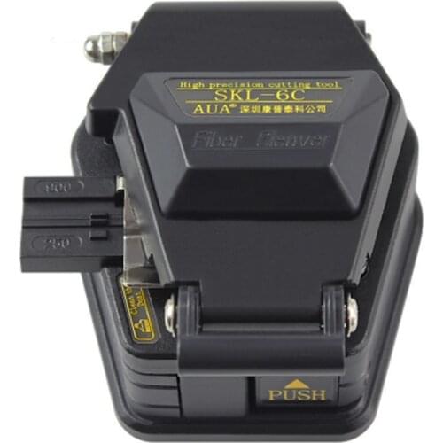 New Fiber cleaver SKL-6C Cable Cutting Knife FTTT Fiber Optic Knife cutter High Precision Cleavers 16 surface blade