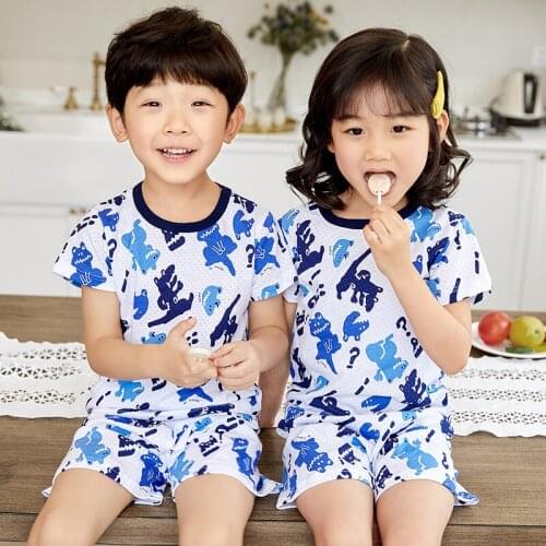 New Kids Pajamas Set Unicorn Pajamas For Children Cartoon Sleepwear Baby Boys Girls Clothes Pyjamas Kids 2-11Year Teens Clothes