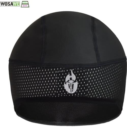 WOSAWE Waterproof Cycling Cap Winter Warm Windproof Bandana Windproof MTB Bike Running Hiking Skiing Hat Men Women Thermal Mask