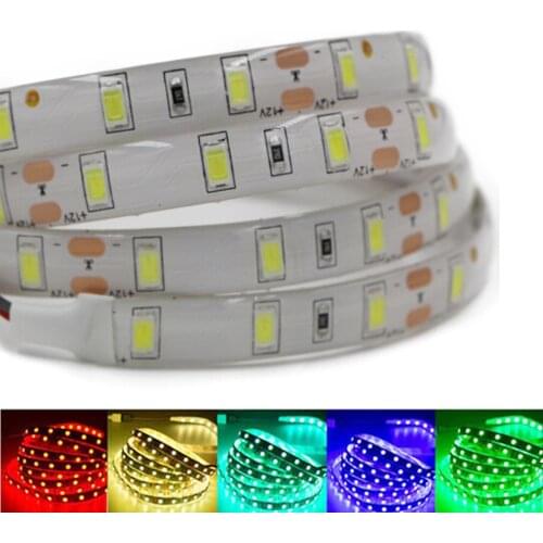 1/2/3/4/5M IP65 Waterproof /No LED Strip Light 5630 SMD DC 12V 60Leds/M 5730 Bar Flexible Light Brighter Than 3528 5050 Led Tape