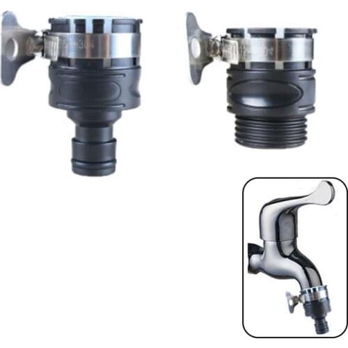 1pc ABS Universal Quick Coupling Adapter Nozzle /3/4"male thread Connector Drip Tape for Garden Irrigation Quick Connector