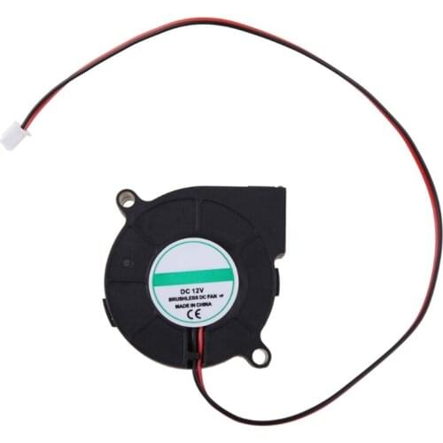 1 Pc DC12V Ultra-silent Radial Turbo Blower Fan Cooling Fan Cooler for 3D Printer Parts Accessories