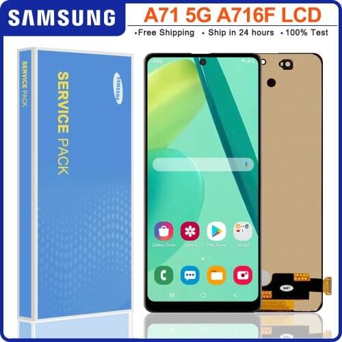 100% Tested LCD for Samsung Galaxy A71 5G LCD with Touch Digitizer Complete Assembly A715 A715F A715FD/S Display