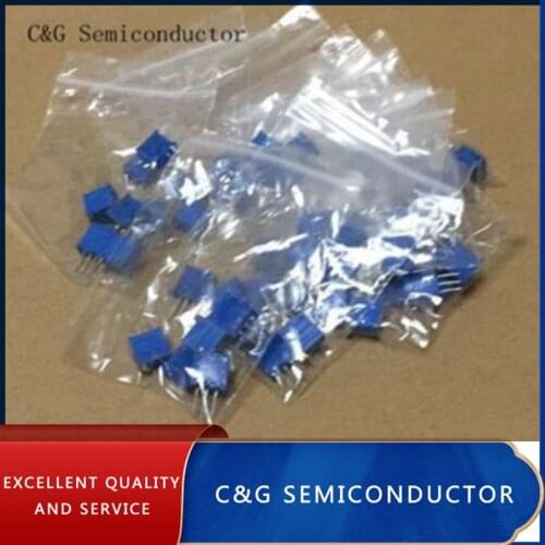 3296W VR variable resistor 100R-1M,13 valuesX2pcs=26pcs,VR variable resistor Assorted Kit