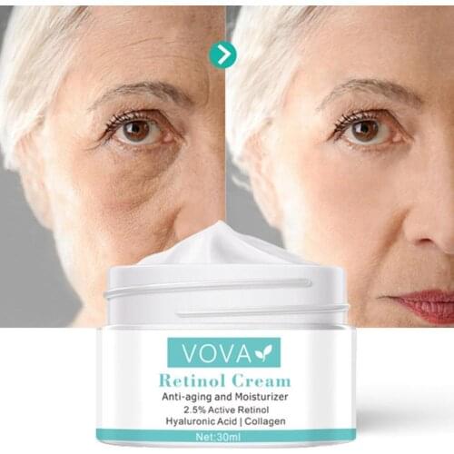 Retinol Face Cream Eye Cream Serum Set Lifting Anti Aging Anti Eye Bags Remove Wrinkles Moisturizer Treatment Face Care