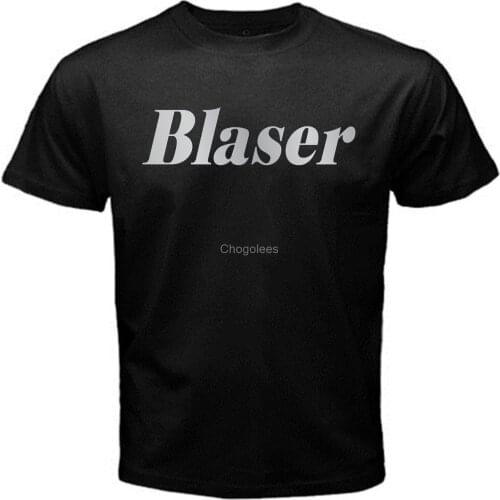 Fashion Men Blaser Hunt Rifle R8 Firearm Shooting Hunting R93 Tshirt Black