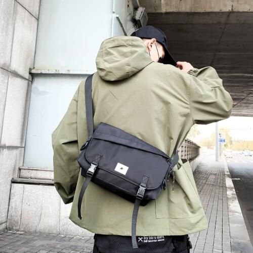 2020 Male shoulder bag Korean Style man travel crossbody leisure handbags Messenger bag canvas college student messenger bags