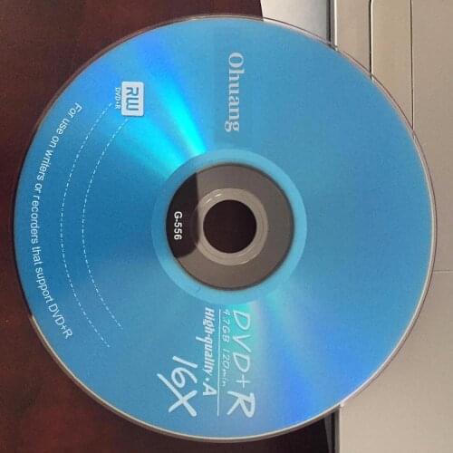 Wholesale 50 Discs Grade A 4.7 GB 16x Blue Blank Printed DVD+R Disc