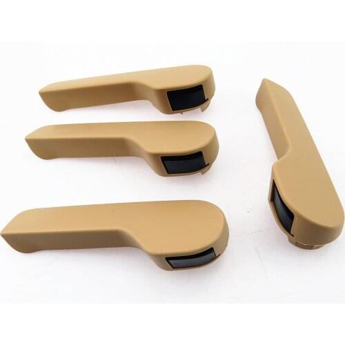 SCJYRXS 4 Pcs Engine Beige Hood Latch Release Handle LHD 1J1823533 For VW Golf Passat B6 Beetle Scirocco Polo Bora Seat Ibiza