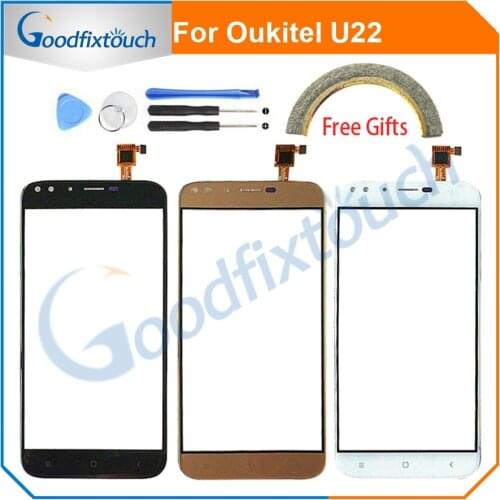 Touch Screen For Oukitel U22 Touch Screen Digitizer Sensor Front Glass Panel Lens For Oukitel U22 Replacement Parts