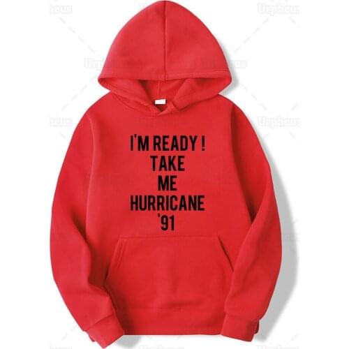 Golden Girls Hoodie I'm Ready Take Me Hurricane '91 Sophia Hoodie Pullover Sweatershirt Tv Show Merchandise for Fans