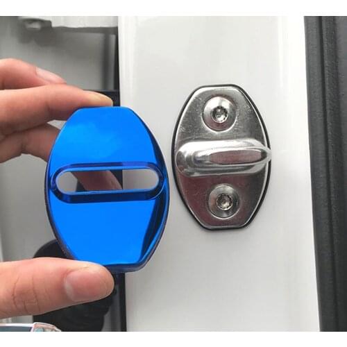 4pcs for SKODA KAROQ 2018 door Lock protect cover Prevent rust cover