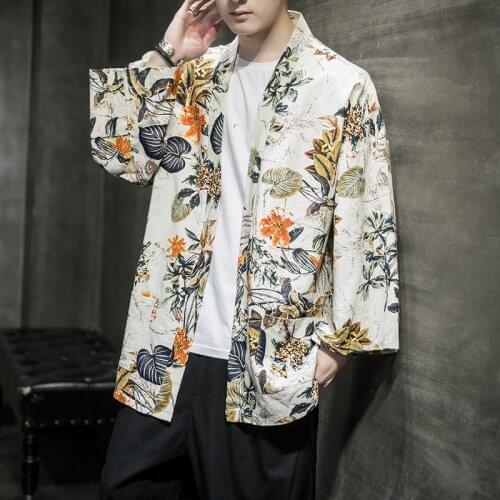 Kimono Japanese Kimono Traditional Female Kimono Cardigan Harajuku Streetwear Coat Japanese Clothes Blouse Haori Summer Kimono