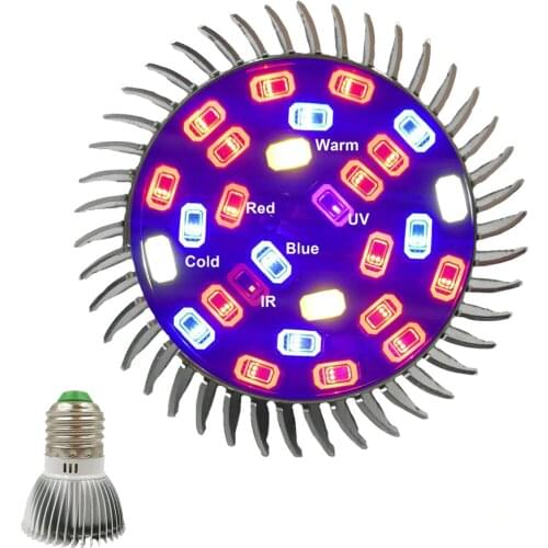 10pcs Full Spectrum Led Grow Light Led Grow Lamp Hydroponic Systems Best for Medicinal Plants Growth Flowering
