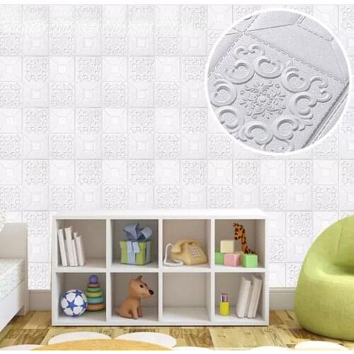 3D Wall Stickers Home Decor Living Room Wall Sticker Panels Wall Decor Self-adhesiver Ceiling Stickers for Kitchen TV Backdrop
