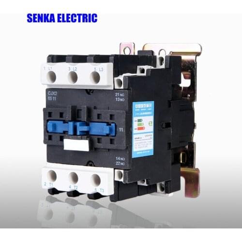 65A 3P+NO+NC CJX2-6511 AC Contactor LC1-6511 220V 380V 110V 36V 24V