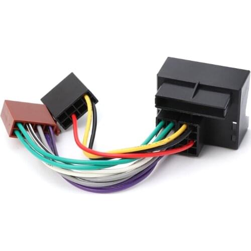 Car Stereo Radio ISO Lead Cable Wiring Connector Adapter For Peugeot 207 307 407 For Citroen Jumpy Citroen Citroen Berlingo