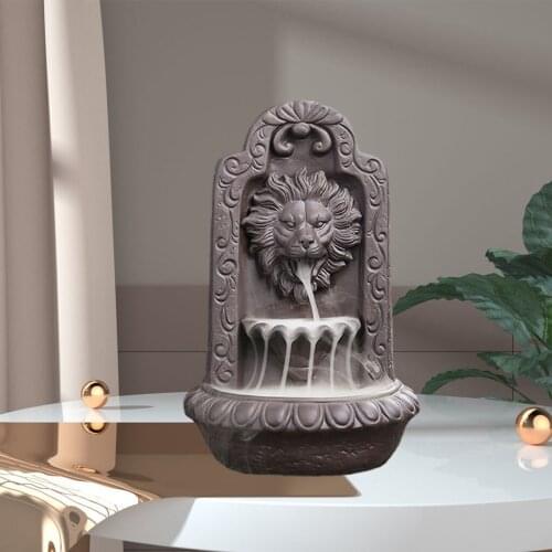 Backflow Incense Holder Handicraft Creative Lion Incense Cones Holder for Tea Room Meditation Gifts