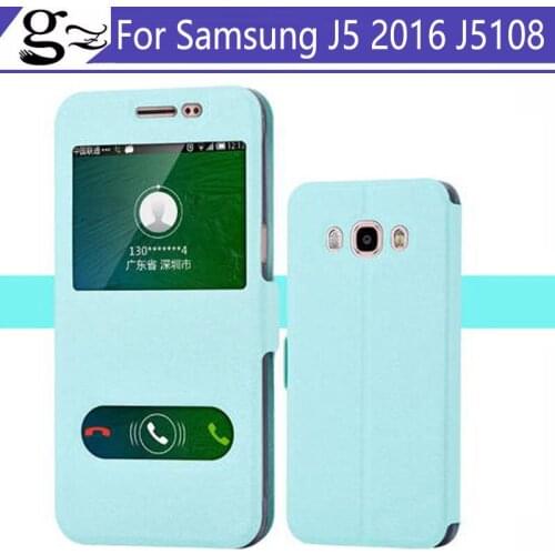 For Samsung GALAXY J5 2016 J5108 J5109 J510X J56 phone flip case shell Cover bag For Samsung J5 2016 J5108 J510x shell case