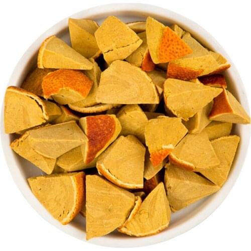 HUA JU HONG HUAZHOU EXOCARPIUM BA XIAN GUO CHRYSOIDINE FRUCTUS CITRI GRANDIS TANGERINE REDDISH ORANGE FOR COUGH THROAT