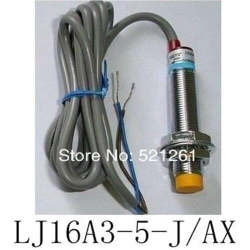 DIANQI Inductive Proximity Sensor LJ16A3-5-Z/AX 3WIRE NC 90-250V AC NPN DC 200mA Proximity Switch sensor switch