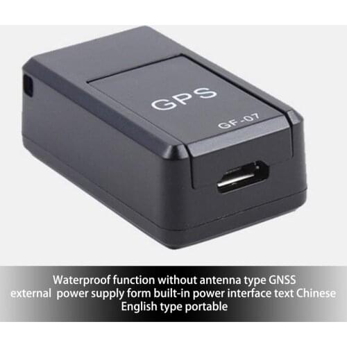 GF07 Tracker GPS Tracker Miniature Intelligent Locator Car Anti-theft Recording Strong Magnetic Adsorption