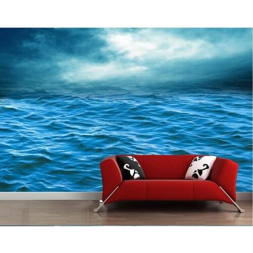 3d mural wallpaper Beautiful ocean seascape Photo wallpaper custom wallpaper TV setting wall of sitting room sofa