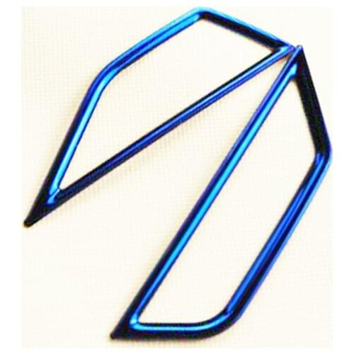 Stainless Steel Dashboard Air Conditioner Outlet Decoration Frame Trim Decals 2pcs For Volkswagen Tiguan L 2017-2020