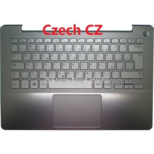 Laptop PalmRest&keyboard For Samsung NP740U3E NP730U3E 740U3E 730U3E Spain SP Italy IT Czech CZ BA75-04471R Touchpad Backlit New