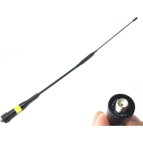 OPX772 Double Section 2 144/430MHZ Antenna SMA-F for baofeng PUXING QUANSHENG TGUV2 radios