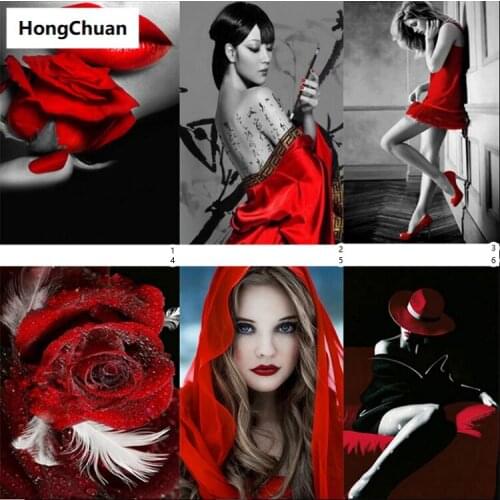 Sexy woman 5D DIY diamond painting cross stitch character mural rhinestone mosaic diamond embroidery home decoration gifts