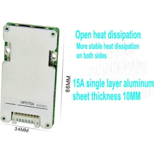 Battery protection board 7 serials 3.7V10A 20A 25A for electric bike scooter tricycle Lithium iron phosphate battery 24V