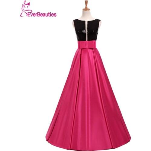 Elie Saab Prom Dress Long 2020 Vestido Formatura V Neck Beaded Ball Gown Satin Evening Party Dress Long Graduation Dresses