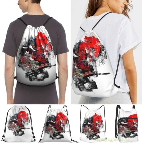 Men Sackpack Strap Bags Kyoto Abstract Women Purpose Drawstring Backpacks Outdoor Travel Backpacks For Gym Training Fitness Bag
