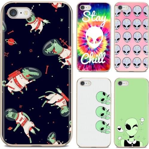 For Huawei Y6 Y5 2019 For Xiaomi Redmi Note 4 5 6 7 8 Pro Mi A1 A2 A3 6X 5X 7A Cute Alien ET Silicone Phone Bag Case