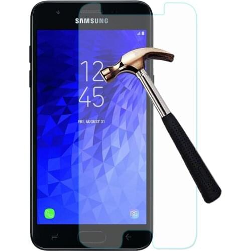 9H Tempered Glass Screen Protector For Samsung Galaxy J3 2018/J3 Eclipse 2/J3 Orbit/J3 Achieve/J3 Express Prime 3/Sol 3