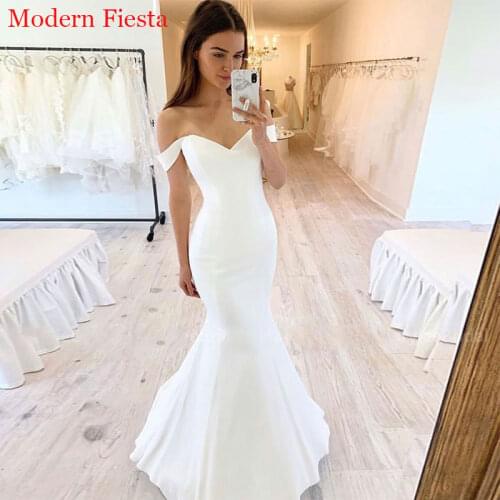 Satin Wedding Dress Vestido De Festa Robe De Soiree платье вечернее платье платье Dress for Wedding Party Bride Dresses MF0084