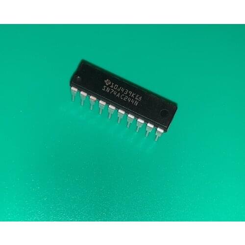 10pcs/lot SN74AC244N DIP20 SN 74AC244N IC BUFF DVR TRI-ST DUAL 20DIP SN74AC244AN SN74AC244-N SN74 AC244N SN74AC 244N
